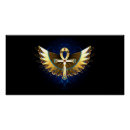 Zoek naar egyptische ankh posters Zwart