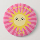 Zoek naar zon buttons Schattig