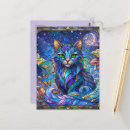 Zoek naar gebrandschilderd glas briefkaarten Blauw