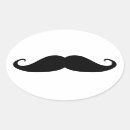 Zoek naar zwarte snor stickers Hipster