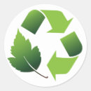 Zoek naar recyclen symbool stickers Aarde