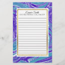 Zoek naar blauwgroen blauw briefpapier Modern