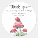 Zoek naar lieveheersbeestje baby shower stickers Ladybug