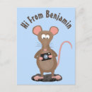 Zoek naar ratten briefkaarten Cartoon