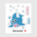 Zoek naar blauwe haai stickers Ocean