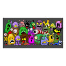 Zoek naar leuke monsters posters Halloween