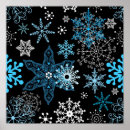 Zoek naar sneeuwvlok patroon posters Kerstmis