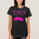 Zoek naar roze snor tshirts Voor haar