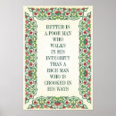 Zoek naar integriteit posters Citaat