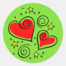 Zoek naar valentines ronde stickers Ik hou van je
