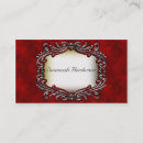 Zoek naar rood fluweel visitekaartjes Elegant