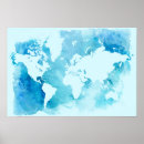 Zoek naar wereldkaarten posters Geografie