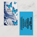 Zoek naar witte vlinder visitekaartjes Blauw