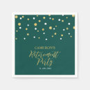 Zoek naar smaragdgroen servetten Goud