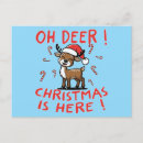 Zoek naar herten humor briefkaarten Kerstmis