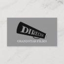 Zoek naar clapperboard visitekaartjes Handeling