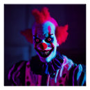 Zoek naar enge posters Clown
