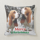 Zoek naar basset honden kussens Kerst