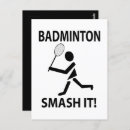 Zoek naar badminton briefkaarten Coach