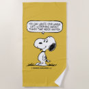 Zoek naar strandlakens Charles schulz
