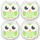 Zoek naar groene uil stickers Uilen