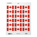 Zoek naar canada etiketten Vlag van canada