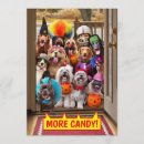 Zoek naar honden posters halloween uitnodigingen Snoep of een poets