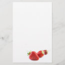 Zoek naar aardbeien briefpapier Voedsel