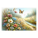 Zoek naar bloementuin posters Waterverf bloemen