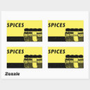 Zoek naar specerijen stickers Voedsel