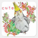 Zoek naar grappige papegaai stickers Vogel