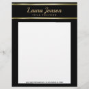 Zoek naar zwarte achtergrond briefpapier Elegant