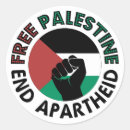 Zoek naar vlag palestina stickers Einde apartheid