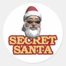 Zoek naar geheime santa stickers Claus