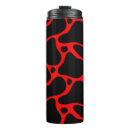 Zoek naar dierlijk patroon mokken Rood