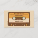 Zoek naar cassette visitekaartjes Muziek