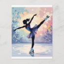 Zoek naar kunstschaatsen briefkaarten Ijs schaatsen
