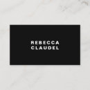 Zoek naar titel visitekaartjes Zwart