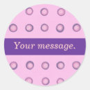 Zoek naar paarse stippen stickers Elk persoon