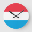 Zoek naar vlag klokken Muur