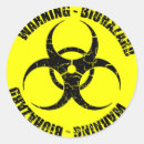 Zoek naar apparaten stickers Biogevaar