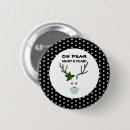 Zoek naar grappige kerstmis buttons Rendier