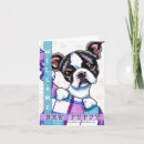 Zoek naar boston terrier kaarten Leuk