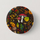 Zoek naar paddestoel buttons Botanisch