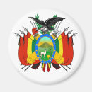 Zoek naar vlag bolivia magneten Embleem