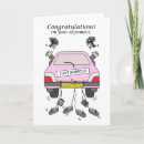 Zoek naar auto posters felicitatiekaarten Schattig