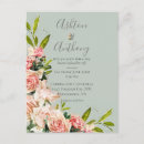 Zoek naar vintage floral uitnodigingen Elegant