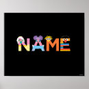 Zoek naar monsters posters Alfabet