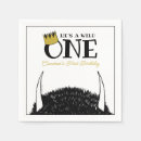 Zoek naar gouden kroon servetten Wild