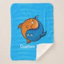 Zoek naar yin yang dekens Blauw
